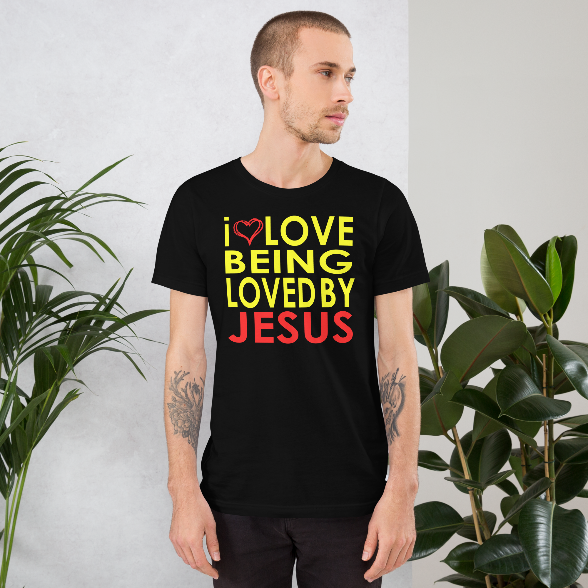 LOVED BY JESUS t-shirt