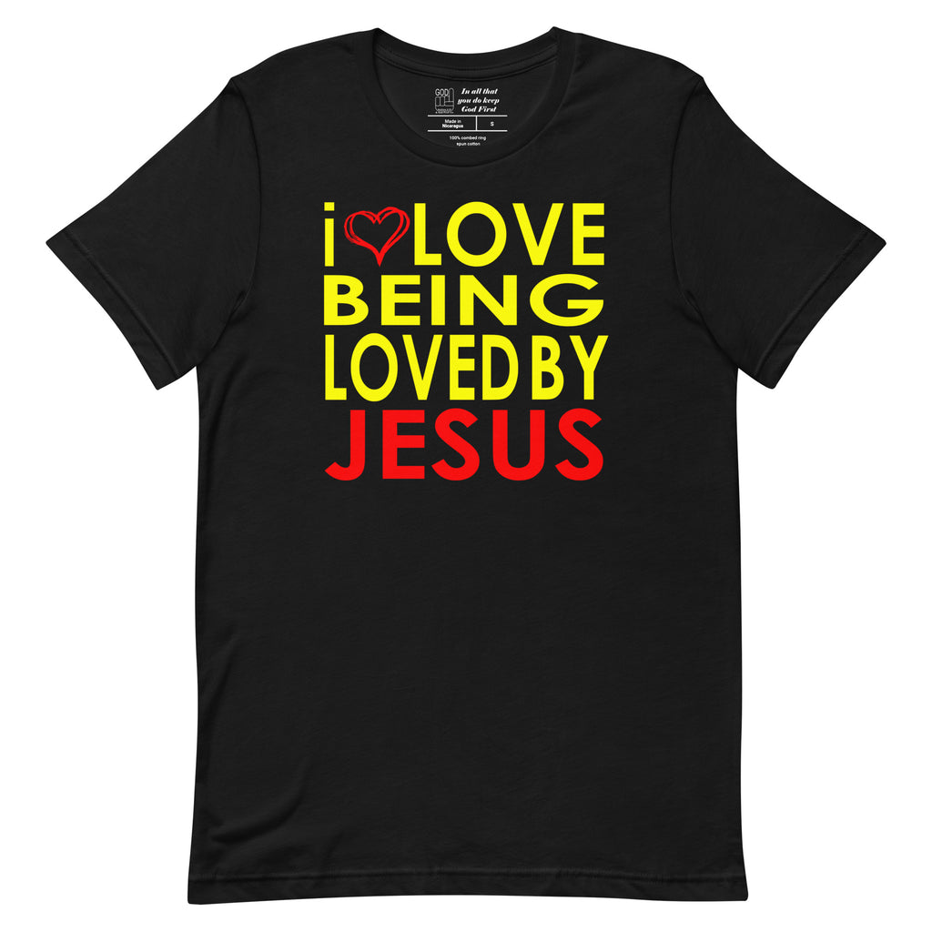 LOVED BY JESUS t-shirt