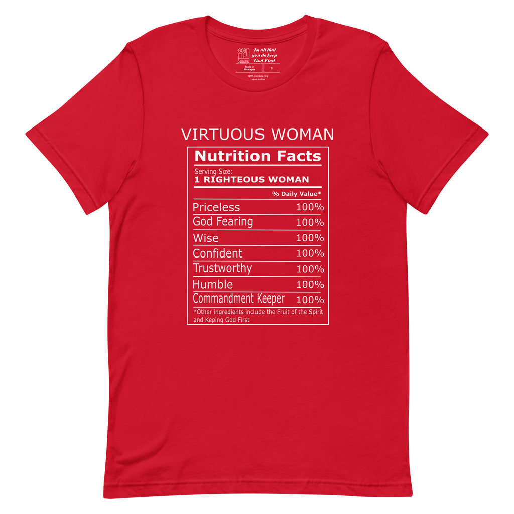 VIRTOUS WOMEN Short-Sleeve T-Shirt "RED"