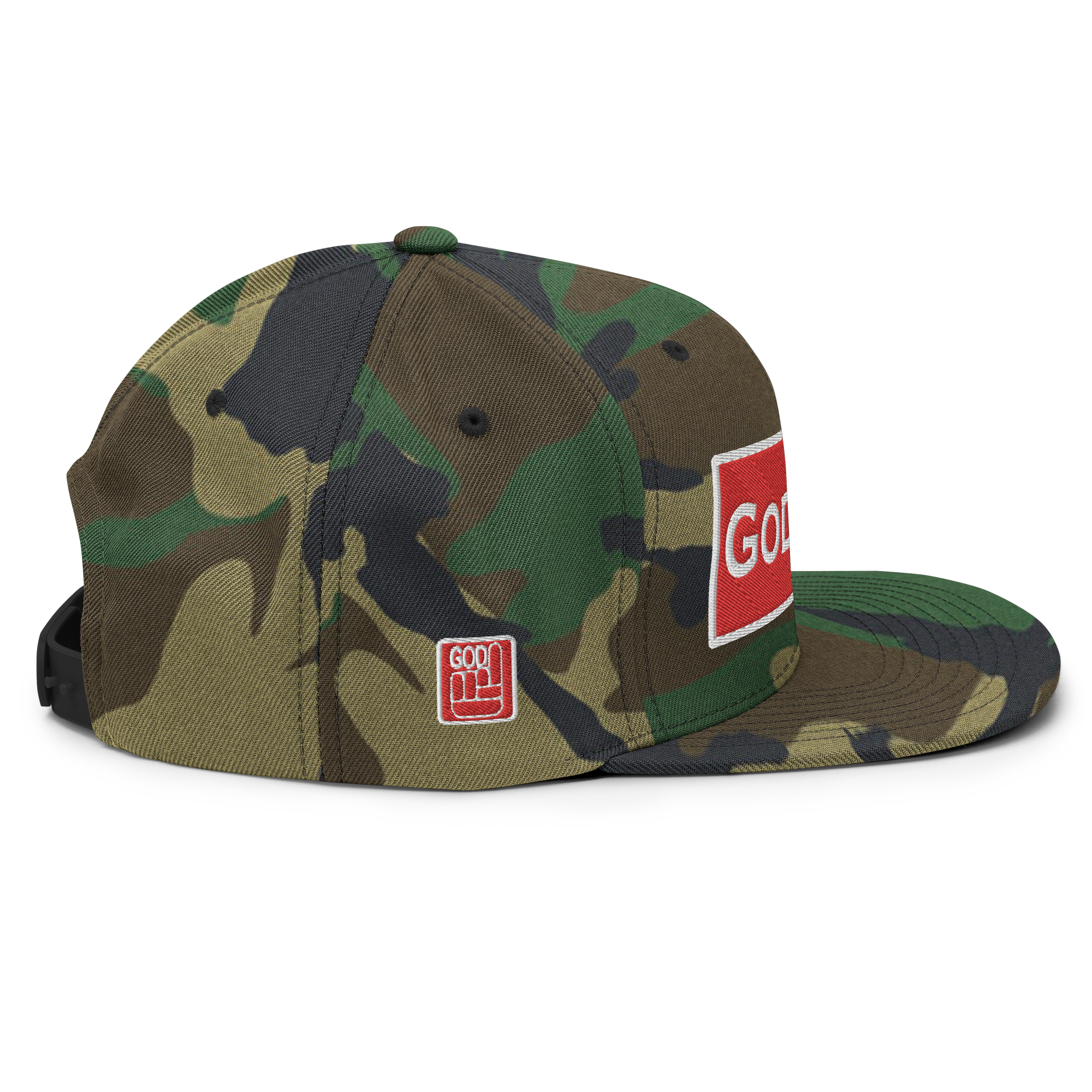 "GOD FIRST" Snapback "CAMO"