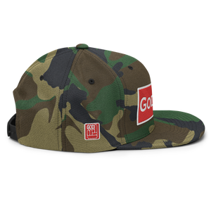 "GOD FIRST" Snapback "CAMO"