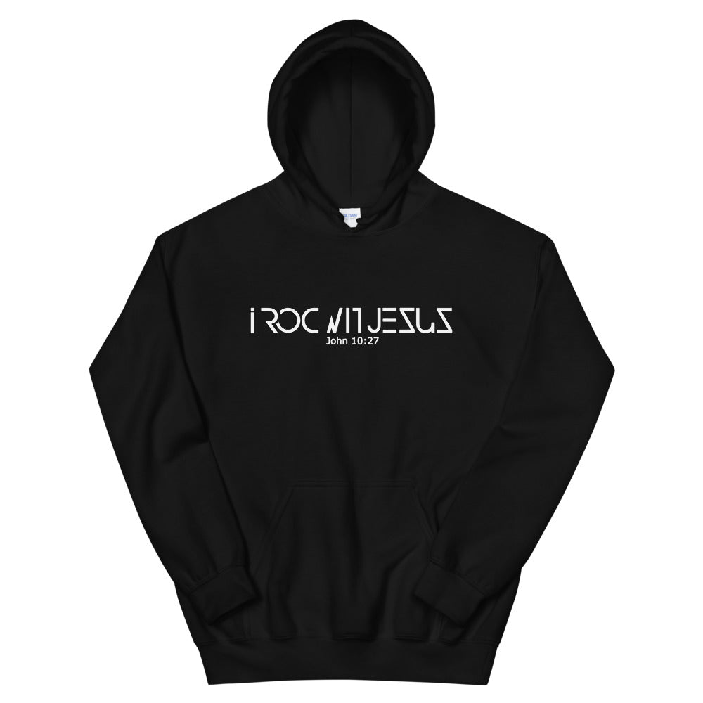 "i ROC WIT JESUS" Hoodie "BLACK"