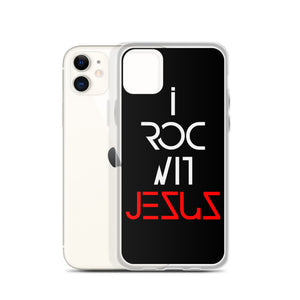 i Roc Wit Jesus iPhone Case