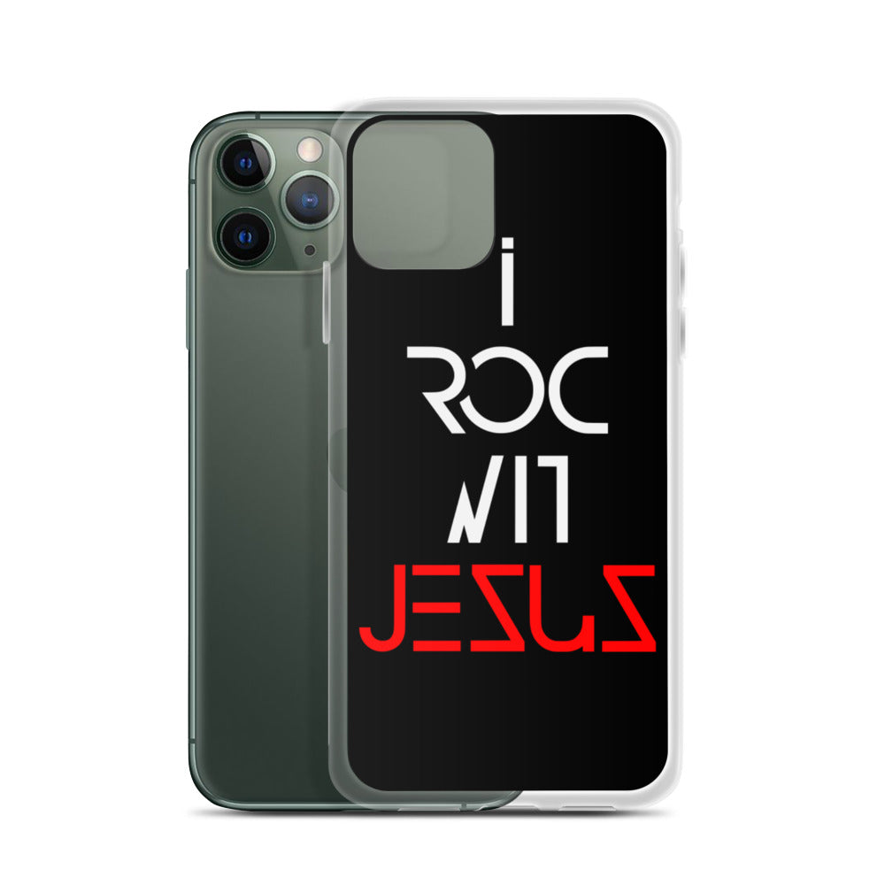 i Roc Wit Jesus iPhone Case