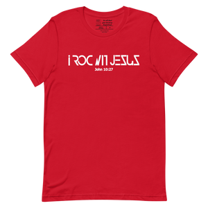 "i ROC WIT JESUS" Classic T-Shirt "RED"