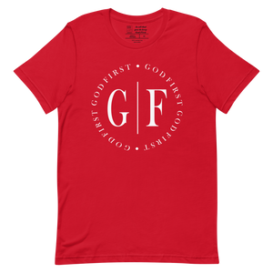"GOD FIRST CIRCLE" T-Shirt "RED"